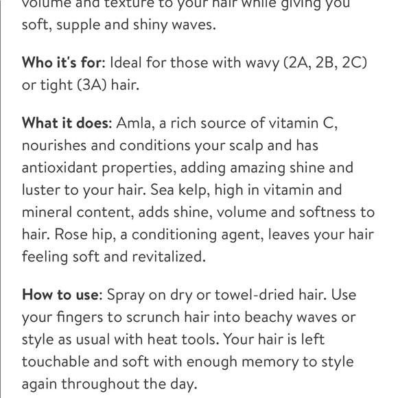 SOLD R+Co Wave Spray - Picture 3 of 5